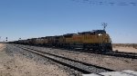 UP 8632 and UP 6963 Enter The East UP Yermo Yard California. 